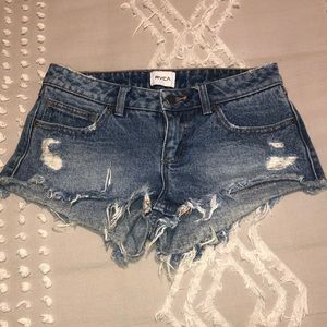 Rvca Jean shorts size 24